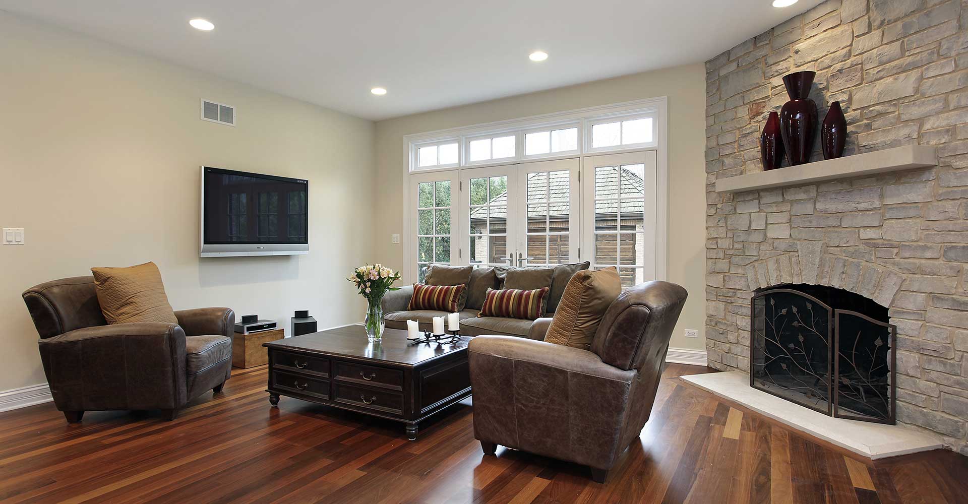 Living room from St. Cloud Cleaning Service’s existing website